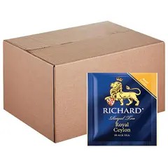 Чай RICHARD &quot;Royal Ceylon&quot; черный, 200 пакетиков в конвертах по 2 г, 100182, фото 1