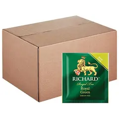 Чай RICHARD &quot;Royal Green&quot;, зеленый, 200 пакетиков в конвертах по 2 г, 100183, фото 1