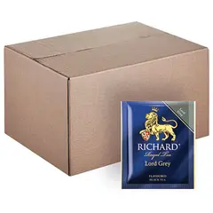 Чай RICHARD &quot;Lord Grey&quot;, черный с баргамотом, 200 пакетиков в конвертах по 2 г, 100184, фото 1
