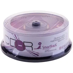 Диск CD-R 700Mb Smart Track 52x Cake Box (25шт), фото 1