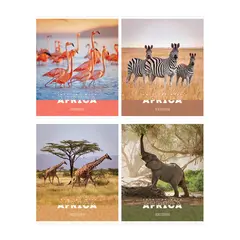 Тетрадь 48л., А5, клетка ArtSpace &quot;Животные. Nature of Africa&quot;, эконом, фото 1