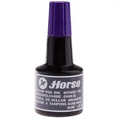 Штемпельная краска Horse, 30мл, фиолетовая, фото 1
