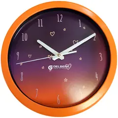 Часы настенные ход плавный, Gelberk GL-901, круглые, 28,5*28,5, фото 1