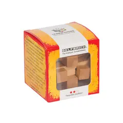 Игра-головоломка деревянная DELFBRICK &quot;Занимательный куб&quot;, 12 элементов, фото 1
