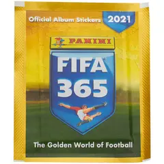 Наклейки Panini &quot;FIFA 365-2021&quot;, 5шт. в наборе, ассорти, пакет, фото 1