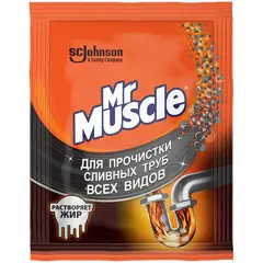 Средство для прочиcтки труб Mr. Muscle, гранулы, 70г, фото 1