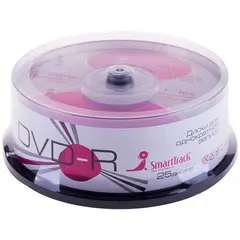 Диск DVD-R 4.7Gb Smart Track 16х Cake Box (25шт), фото 1