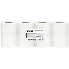 Бумага туалетная Veiro Professional &quot;Premium&quot;, 3-слойная, 8шт., 20м/рул., белая, фото 1