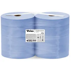 Протирочный материал Veiro Professional P1/P2 &quot;Comfort&quot;, 2-слойная, 350м/рул, 33*35см, синий, фото 1