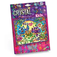 Алмазная мозаика Danko toys &quot;Crystal Mosaic Kids. Совы&quot;, европодвес, фото 1