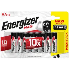 Батарейка Energizer Max АА (LR06) алкалиновая, 12BL, фото 1