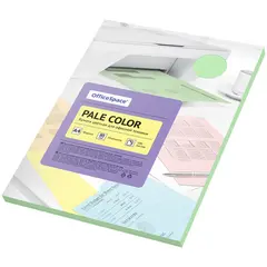 Бумага цветная OfficeSpace &quot;Pale Color&quot;, A4, 80 г/м², 100л., (зеленый), фото 1