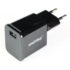 Зарядное устройство сетевое SmartBuy Super Charge Cube Ultra, 2.1A output, черный, фото 1