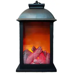 Декоративный светодиодный светильник-фонарь Artstyle, TL-957B, &quot;Фонарь&quot; (с эффектом пламени камина), черный, фото 1