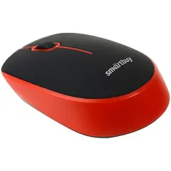 Мышь беспроводная Smartbuy ONE 368AG, красный, черный, USB, 3btn+Roll, фото 1