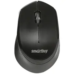Мышь беспроводная Smartbuy ONE 333AG-K, черный, USB, 3btn+Roll, фото 1