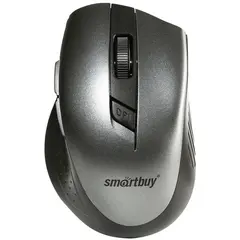 Мышь беспроводная Smartbuy ONE 602AG, серый, черный USB, 6btn+Roll, фото 1
