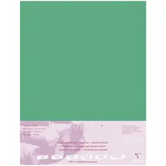 Бумага для пастели 5л. 500*700мм Clairefontaine &quot;Pastelmat&quot;, 360г/м2, бархат, темно-зеленый, фото 1
