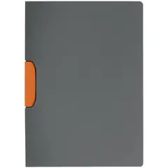 Папка с клипом Durable &quot;Duraswing color&quot;, А4, до 30 листов, графит-оранжевая, фото 1