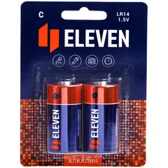Батарейка Eleven C (LR14) алкалиновая, BC2, фото 1