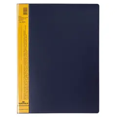 Папка с 40 вкладышами Durable &quot;DuraLook Color&quot;, 25мм, 700мкм, антрацит-желтая, фото 1