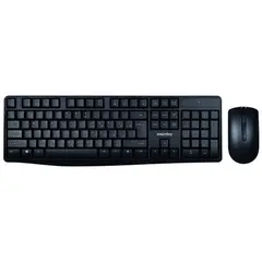 Комплект беспроводной клавиатура + мышь Smartbuy ONE 207295AG, мультимедийный, USB, черный, фото 1