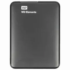 Внешний жесткий диск WD Elements Portable 4TB, 2.5&quot;, USB 3.0, черный, WDBW8U0040BBK-E, фото 1