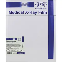 Рентгеновская пленка синечувствительная, SFM X-Ray BF, КОМПЛЕКТ 100 л., 24х30 см., ш/, 629033, фото 1