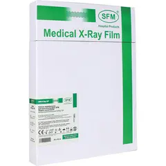 Рентгеновская пленка зеленочувствительная, SFM X-Ray GF, КОМПЛЕКТ 100 л., 24х30 см., 629099, фото 1