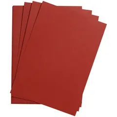 Цветная бумага 500*650мм., Clairefontaine &quot;Etival color&quot;, 24л., 160г/м2, бургундия, легкое зерно, хлопок, фото 1
