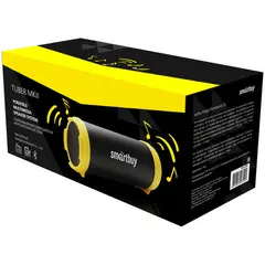 Колонка портативная Smartbuy Tuber MK2, 2*3W, Bluetooth, FM, 1500 мА*ч, до 8 часов работы, желтый, черный, фото 1
