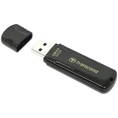 Память Transcend &quot;JetFlash 700&quot;  64Gb, USB 3.0 Flash Drive, черный, фото 1