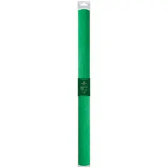 Бумага крепированная Greenwich Line, 50*250см, 32г/м2, зеленая, в рулоне, пакет с европодвесом, фото 1