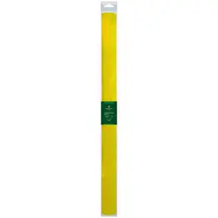 Бумага крепированная Greenwich Line, 50*250см, 32г/м2, желтая, в рулоне, пакет с европодвесом, фото 1