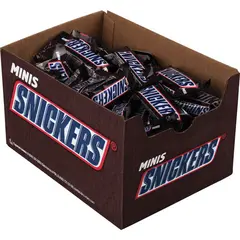 Конфеты шоколадные SNICKERS minis, весовые, 1 кг, картонная упаковка, 57236, фото 1