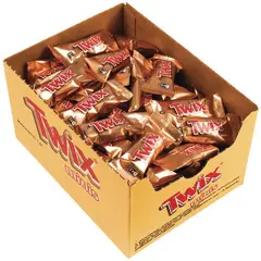 Конфеты шоколадные TWIX minis, весовые, 1 кг, картонная упаковка, 57237, фото 1