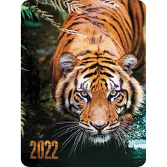 Календарь карманный на 2022 год, 70х100 мм, &quot;Год тигра&quot;, HATBER, Кк7, фото 1