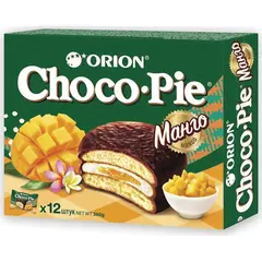 Печенье ORION &quot;Choco Pie Mango&quot; манго 360 г (12 штук х 30 г), О0000013010, фото 1