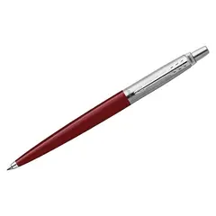Ручка шариковая Parker &quot;Jotter Red&quot; синяя, 1,0мм, кнопочн., пластик. корпус, фото 1