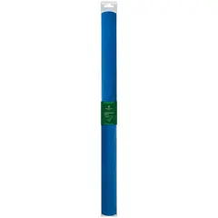 Бумага крепированная Greenwich Line, 50*250см, 32г/м2, синяя, в рулоне, пакет с европодвесом, фото 1