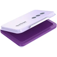 Штемпельная подушка Berlingo, 105*73мм, фиолетовая, металлическая, фото 1