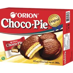 Печенье ORION &quot;Choco Pie Original&quot; 360 г (12 штук х 30 г), О0000013014, фото 1