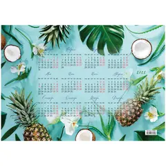 Календарь настенный листовой А3, OfficeSpace &quot;The Tropics&quot;, 2022г., фото 1