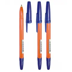 Ручка шариковая Стамм &quot;Оптима Orange&quot; синяя, 1мм, фото 1
