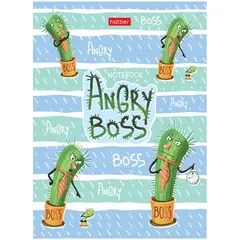 Бизнес-блокнот А6 64л., 7БЦ Hatber &quot;Angry Boss&quot;, фото 1