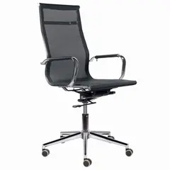 Кресло офисное BRABIX PREMIUM &quot;Net EX-533&quot;, хром, сетка, черное, 532546, фото 1