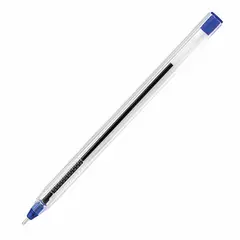 Ручка шариковая масляная PENSAN 2021, СИНЯЯ, трехгранная, узел 1мм, линия 0,8мм, 2021/S50 ш/к 2207, фото 1