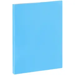 Папка с 30 вкладышами OfficeSpace, 21мм, 400мкм, синяя полупрозрачная, фото 1