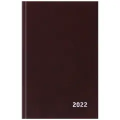 Ежедневник датир. 2022г., A5, 168л., бумвинил, OfficeSpace, коричневый, фото 1