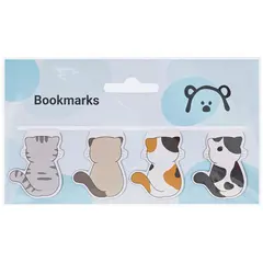 Закладки магнитные для книг, 4шт., MESHU &quot;Kittens&quot;, фото 1